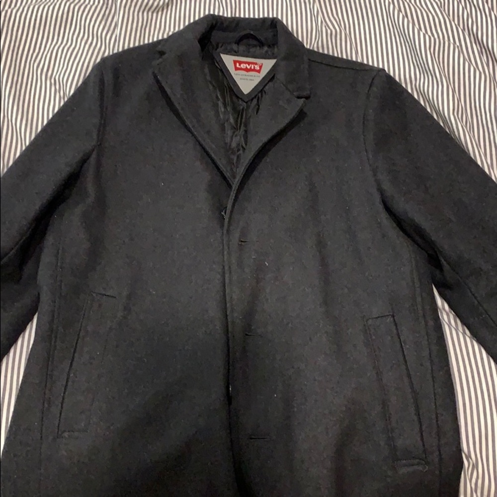 Black Levi’s Raincoat